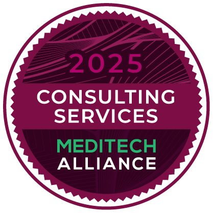 MEDITECH alliance Consulting services Partner badge for Healthcare IT Leaders